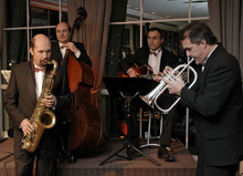 Un quartet de jazz standard et bossa nova pour les soires de gala